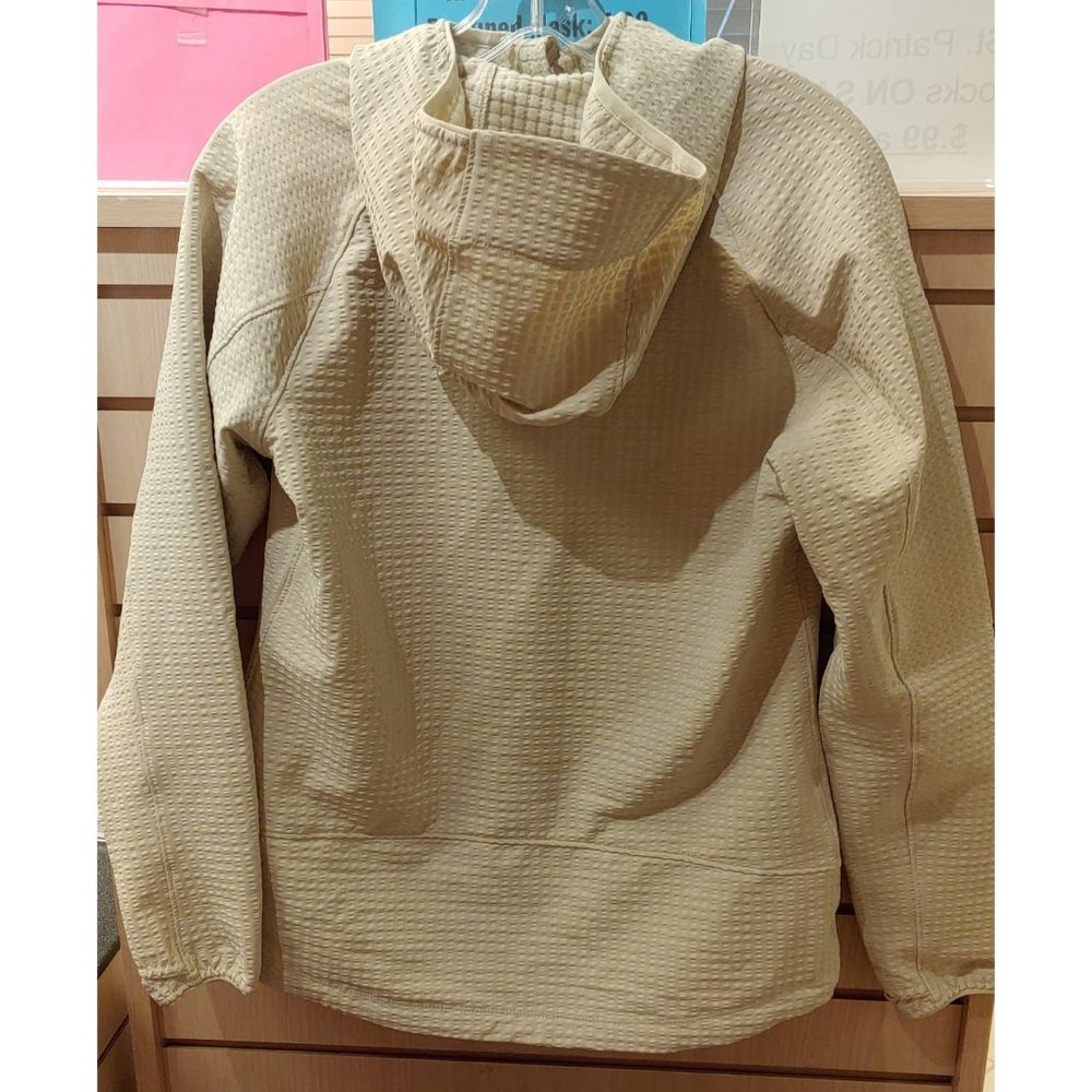 Eddie Bauer Womens Jacket Hooded Off The Grid--Tan (Pumice) - Picture 6 of 10